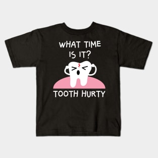 Tooth Hurty Pun Joke Kids T-Shirt